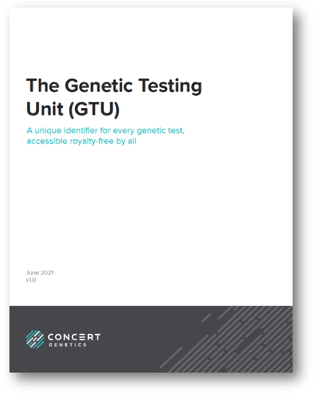Concert Genetic Testing Unit Whitepaper Cover
